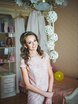 С аксессуарами / Цветами / Фатой, Локоны / Локоны на один бок от Свадебный стилист-визажист Евгения Ващенко 1