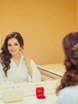 С аксессуарами / Цветами / Фатой, Локоны / Локоны на один бок от Свадебный стилист-визажист Евгения Ващенко 2
