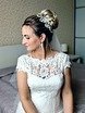 Высокие / Собранные, С аксессуарами / Цветами / Фатой, Пучок от Свадебные стилисты ANLY-BEAUTY 3