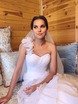 Высокие / Собранные, С аксессуарами / Цветами / Фатой, Пучок от Свадебные стилисты ANLY-BEAUTY 1