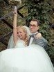 С аксессуарами / Цветами / Фатой, Локоны / Локоны на один бок от Свадебный стиль от Елены Катасоновой 2