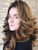 Распущенные, Локоны / Локоны на один бок от Свадебный стилист Кристина Тюпаева 2