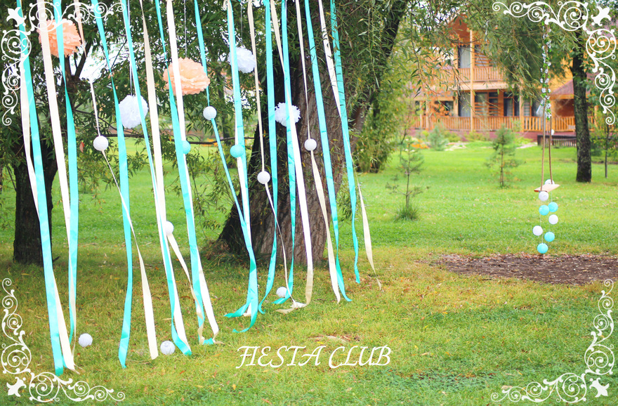 Фотозона в Тиффани от Студия декора Fiesta Club 1