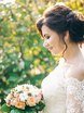 С аксессуарами / Цветами / Фатой, Пучок от Свадебный стилист Зульфия Катаева 1