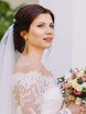 С аксессуарами / Цветами / Фатой, Пучок от Свадебный стилист Зульфия Катаева 2