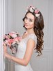 С аксессуарами / Цветами / Фатой, Распущенные, Локоны / Локоны на один бок от Свадебный стилист Зульфия Катаева 2