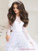С аксессуарами / Цветами / Фатой, Локоны / Локоны на один бок от Свадебный стилист Зульфия Катаева 2