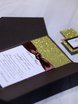 Открытка, Прямоугольные / Квадратные Свадебное приглашение Шоколад от Krokusdecor - студия декора Елены Сиухиной 2