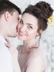 Высокие / Собранные, С аксессуарами / Цветами / Фатой, Пучок от Nadya Nezhinka Beauty Studio 1