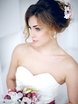 Высокие / Собранные, С аксессуарами / Цветами / Фатой, Пучок от Nadya Nezhinka Beauty Studio 3