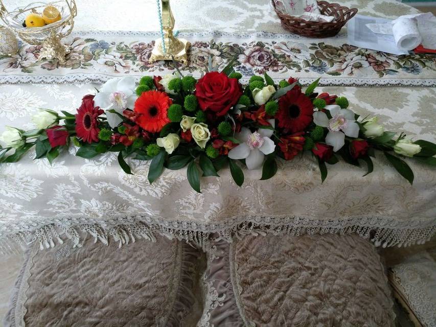 Столы и стулья гостей / Банкет в Классика, Весенняя / Летняя от Студия декора Золотой шар 1