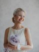 С аксессуарами / Цветами / Фатой, Пучок от Свадебный стилист Ольга Силаева 1