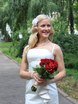 С аксессуарами / Цветами / Фатой, Волны от Свадебный стилист Ольга Силаева 1