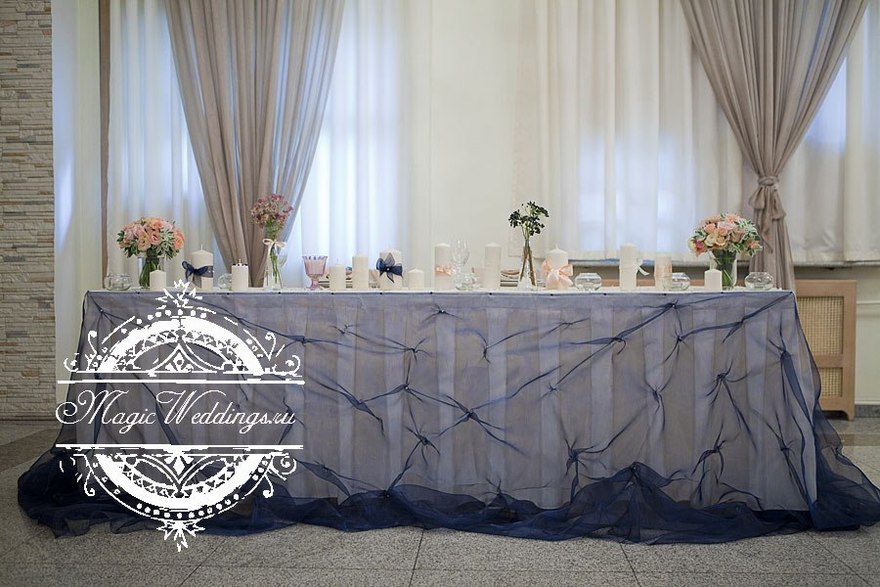Президиум / Стол молодоженов в Шебби шик, Модерн от Студия декора Magicweddings 1