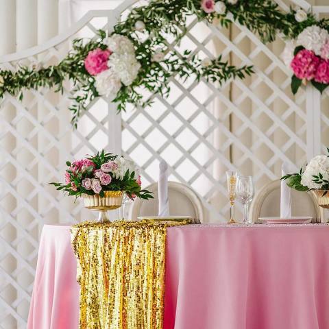 Президиум / Стол молодоженов в Шебби шик, Бохо от Студия декора Magicweddings 1