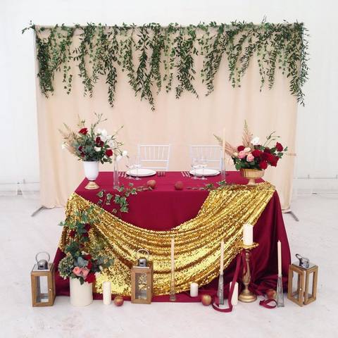 Президиум / Стол молодоженов в Бохо, Рустик от Студия декора Magicweddings 1