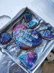 Голубой / Синий Наборы пряников от Свадебный сладкий стол под ключ 3