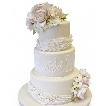 Мастика Трехъярусные 1 от Кондитерская Boutique cakes