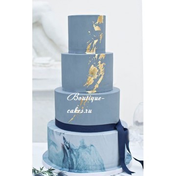 Крем / Сливки, Голый торт Многоярусный 1 от Кондитерская Boutique cakes