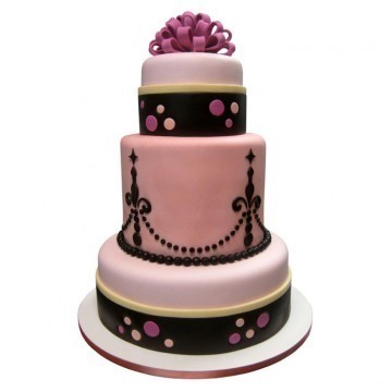 Мастика Трехъярусные 1 от Кондитерская Boutique cakes