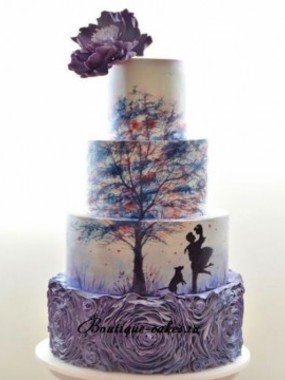 Мастика Многоярусный 1 от Кондитерская Boutique cakes