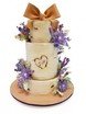 Крем / Сливки, Голый торт Трехъярусные 1 от Кондитерская Boutique cakes