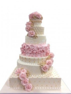 Мастика Многоярусный 1 от Кондитерская Boutique cakes