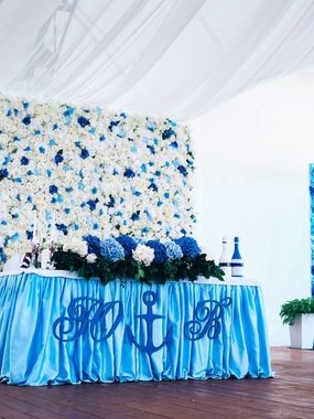 Президиум / Стол молодоженов в Весенняя / Летняя от Свадебное агентство WeddingQueenLove 1