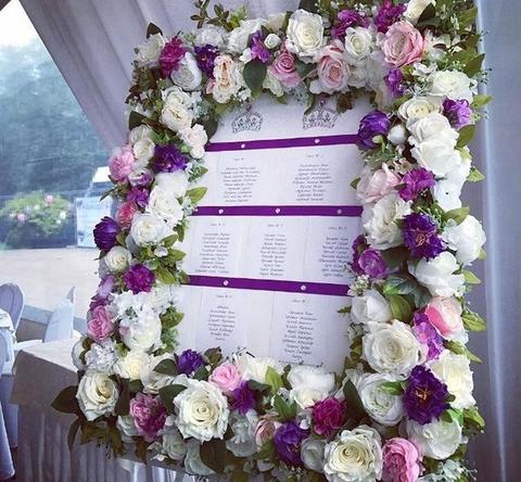Рассадка в Весенняя / Летняя, Модерн от Свадебное агентство WeddingQueenLove 1