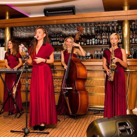 Кавер-группа At Last Jazz Women Band на свадьбу 1
