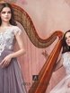 Свадебное платье Луна. Силуэт А-силуэт. Цвет Лавандовый / Фиолетовый, Персик / Оранжевый. Вид 4