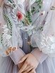 С аксессуарами / Цветами / Фатой, Распущенные, Волны, Локоны / Локоны на один бок от Свадебный стилист Красовицкая Елена 10