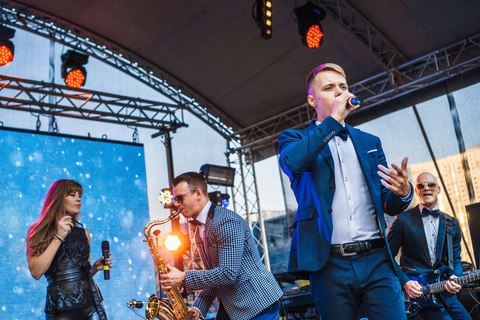 Кавер-группа Оранжевый Vinil на свадьбу 1