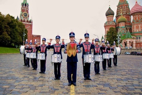 Шоу барабанщиков Vasiliev Groove на свадьбу 1