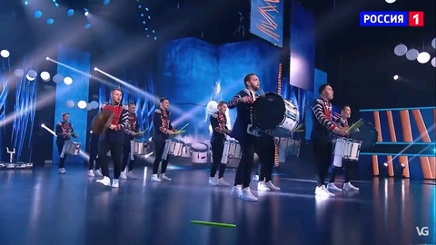 Шоу барабанщиков Vasiliev Groove на свадьбу 1