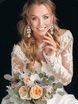 С плетением, Волны, Локоны / Локоны на один бок от Свадебный стилист Лёля Садовка 2