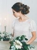 С аксессуарами / Цветами / Фатой, Пучок от Nadya Nezhinka Beauty Studio 2