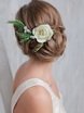 Высокие / Собранные, С аксессуарами / Цветами / Фатой, Пучок от Nadya Nezhinka Beauty Studio 3