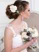 С аксессуарами / Цветами / Фатой, Пучок от Nadya Nezhinka Beauty Studio 1