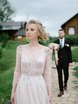 Высокие / Собранные, С аксессуарами / Цветами / Фатой, Пучок от Nadya Nezhinka Beauty Studio 2