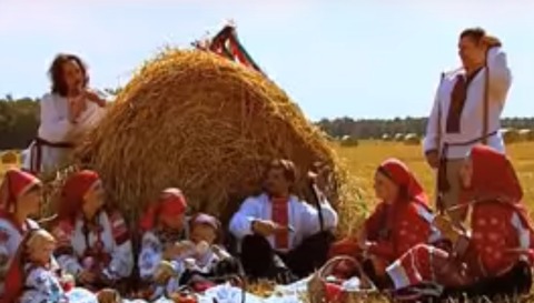 Фольклорный ансамбль Поверье на свадьбу 1