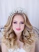 С аксессуарами / Цветами / Фатой, Распущенные, Локоны / Локоны на один бок от Свадебный стилист-визажист Арменуи Шатверян 4