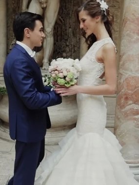 Видеоотчет со свадьбы Влада и Юлии от WeddArt 1