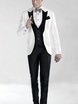 Тройка, Смокинг Белый свадебный смокинг ELEGANT от Прокат мужских костюмов BLACKTUX 1
