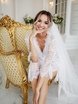 Высокие / Собранные, Пучок, Локоны / Локоны на один бок от Свадебный стилист и визажист Ольга Фирсова 1