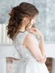 С аксессуарами / Цветами / Фатой, С плетением, Коса / Коса-пучок от Наталья Хилова 3