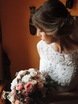 Высокие / Собранные, С аксессуарами / Цветами / Фатой, Пучок от Наталья Хилова 3