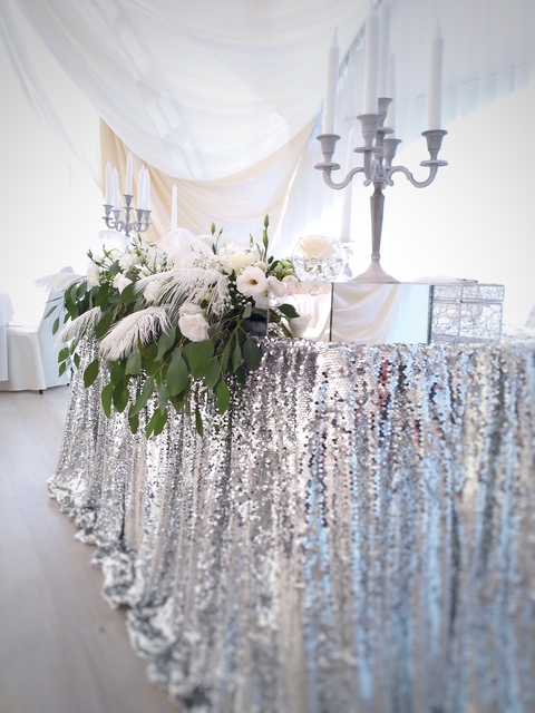 Президиум / Стол молодоженов в Бохо от Epital Wedding 1