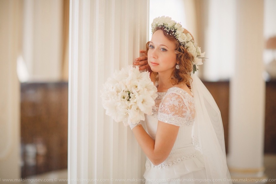 Монобукет из одного вида цветов name от Epital Wedding 1