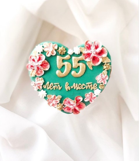 Золото, Красный / Марсала, оттенки Зеленого Сладкий стол 6 от Bakery Dealer 1